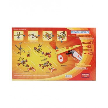 Enginero Plastic Construction Set Level 1 63 Pieces